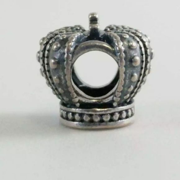 Sale! AUTHENTIC PANDORA REGAL CROWN CHARM - Picture 3 of 9